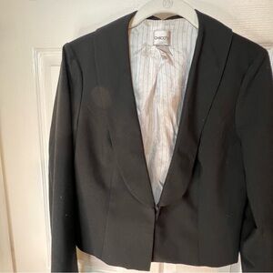 Chico’s cropped jacket size 0